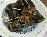 豚小間とえのきの、甘辛海苔くるみ作り方7写真