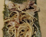 豚小間とえのきの、甘辛海苔くるみ作り方5写真