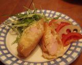お魚ソーセージで春巻き♪作り方8写真