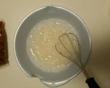 こてっちゃん入り味噌もんじゃ焼き作り方2写真