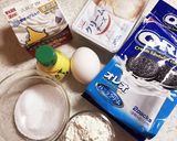 カップでミニチュアオレオ♡チーズケーキ作り方1写真