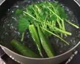 ネバネバ野菜たたきマグロニンニク味噌和え作り方4写真