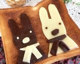 ふんわり★キャラ蒸しパン★ちびのミイ作り方6写真