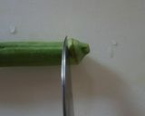 材料3つ！簡単！オクラのお好み焼き風作り方1写真