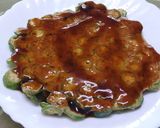 材料3つ！簡単！オクラのお好み焼き風作り方7写真