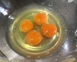 納豆とにらの卵焼き作り方1写真