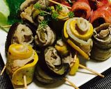 ズッキーニと茄子の豚肉ロール作り方4写真