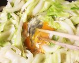超速☆キャベツと玉ねぎのだし玉子炒め♪作り方5写真