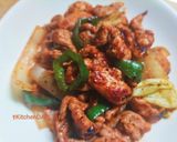 🇹🇭タイ風！豚×玉ねぎ🫑炒め🔥酒沼オツマミ作り方7写真
