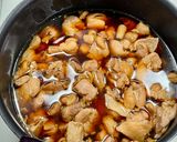 簡単・鶏の照り煮丼♪昆布つゆのみ作り方3写真