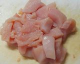鶏むね肉と もやし豆腐の中華餡掛け煮♪作り方4写真