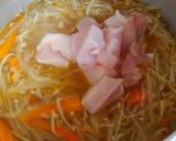 鶏むね肉と もやし豆腐の中華餡掛け煮♪作り方7写真