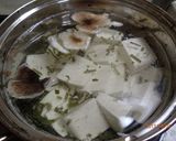 シモフリシメジと豆腐のお吸い物作り方5写真