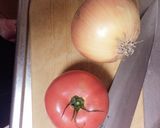 トマトと玉葱のダイス♡作り方1写真