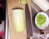 大根と油揚げの煮物♡作り方1写真