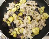 さっぱり旨々！なすと豚ばら肉のねぎ塩だれ作り方8写真