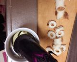 玉葱と茄子とちくわのお味噌汁♡作り方3写真