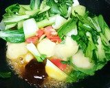チンゲン菜とトマトの中華風卵炒め♥簡単☆作り方5写真