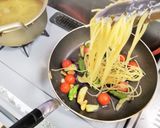 【釣食】コロダイと夏野菜のペペロンチーノ作り方15写真