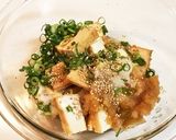 ☆レンチン！厚揚げと大根おろしポン酢☆作り方1写真