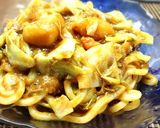 簡単リメイク♡ カレー焼きうどん作り方5写真