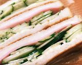 きゅうりだけサンドイッチ★クミン風味作り方6写真