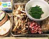 残りチーズとクルミのキノコクリームパスタ作り方2写真