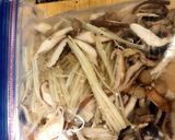 残りチーズとクルミのキノコクリームパスタ作り方10写真