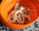 甘酒みそで作る、イカの酢味噌がけ作り方3写真