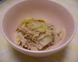 材料２つ・これだけでおかず☆豚肉ハクサイ作り方6写真