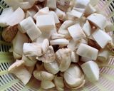 ヘルシーエリンギチーズリゾット作り方1写真