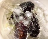 レンジ蒸しなすのオイスターソース和え☆作り方7写真