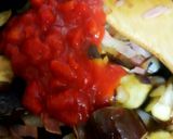 舞茸とナスのトマトスパゲティ作り方4写真