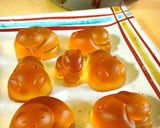 おやつに☆野菜ジュースでお野菜グミ作り方10写真