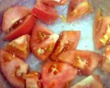 豚肉とあったかトマトのさっぱりあえ作り方2写真