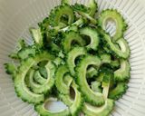 レンジで簡単!!ゴーヤのおひたし作り方1写真