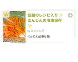 話題のレシピ入り✨にんじんの冷凍保存✨作り方3写真
