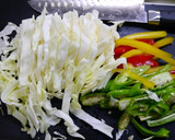 簡単！ししとうキャベツの青椒肉絲風味作り方1写真