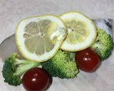 白身魚のレンジ蒸し！　レモン風味作り方3写真