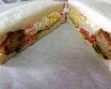 食べ進むごとに味が変わるサンドイッチ作り方8写真