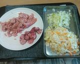 激うま! そばめし作り方1写真