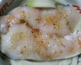 ドレッシングで鱈のレンジ蒸し作り方3写真
