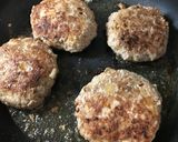 オムレツ　ハンバーグインサイド作り方4写真