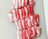 ごま油香る豚肉ゴボウと白滝の煮物　作り方2写真