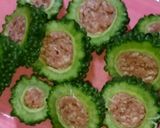 ゴーヤの肉詰めトマトジュース煮❣❣作り方3写真
