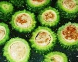 ゴーヤの肉詰めトマトジュース煮❣❣作り方5写真