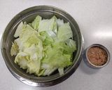 余った白菜で！白菜とシーチキンの煮物作り方1写真