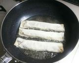オイスター味のもやしの春巻作り方7写真