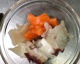 魚介と長芋の冷製スパゲッティ作り方2写真