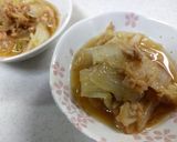 余った白菜で！白菜とシーチキンの煮物作り方5写真